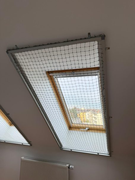 Katzensicherung für Dachfenster